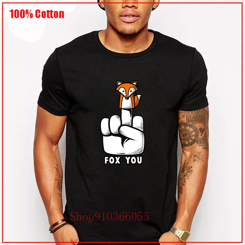 Футболка Fox You европейский размер 100% хлопок с коротким рукавом|Мужские футболки| |