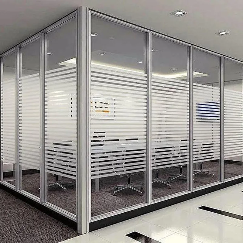 

200cm Length Static Cling Window Film Bamboo Privacy Protection Reusable Decorative Glass Foil For Home Office Market Restaurant