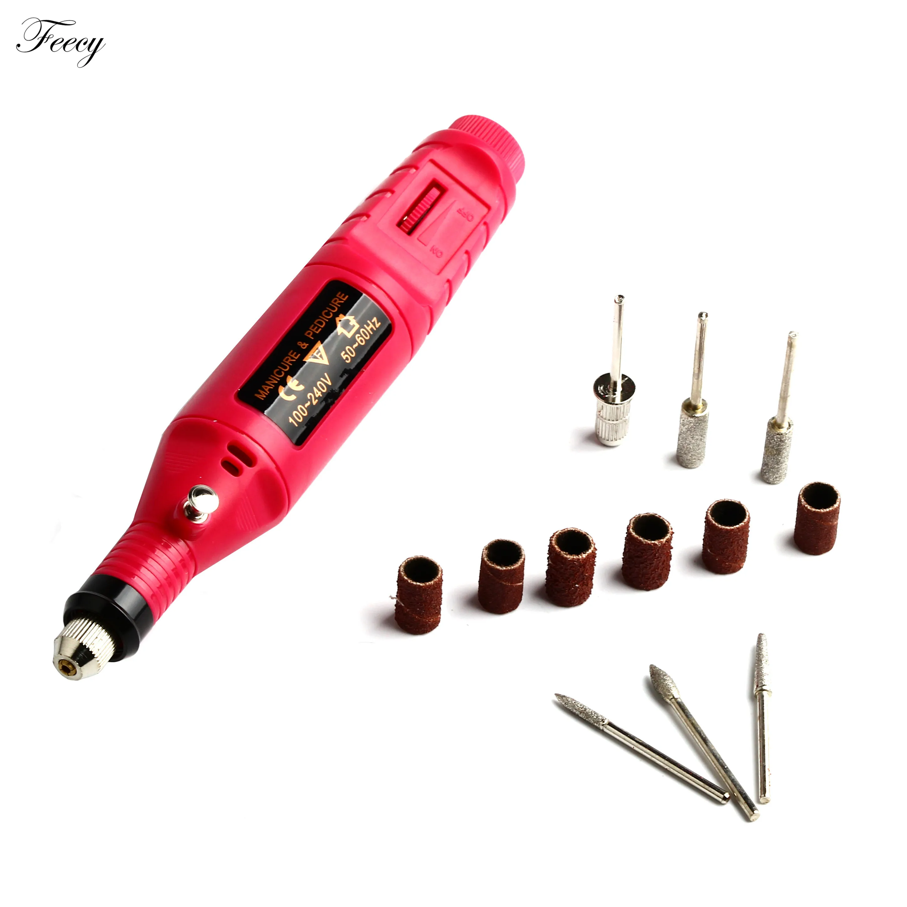 Фреза для маникюра профессиональный набор электрическая машинка сверло ногтей