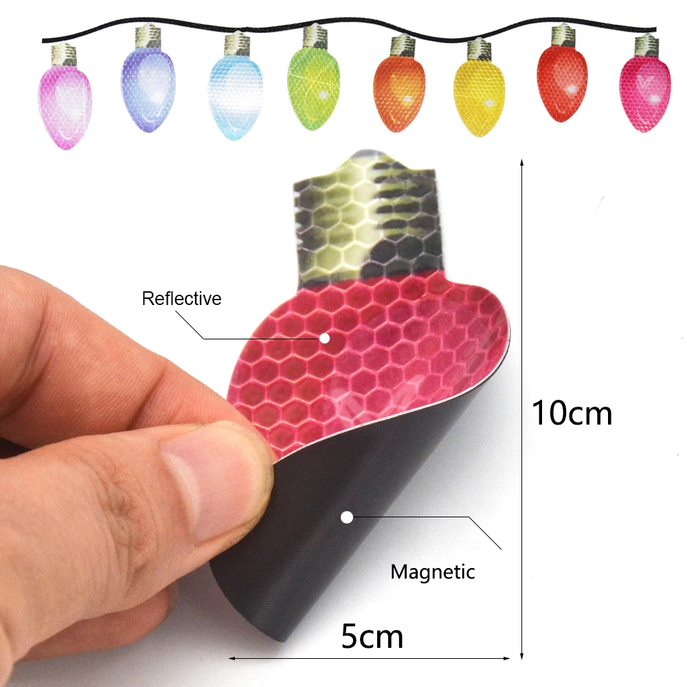 Рождественская магнитная наклейка магниты на холодильник светильник почка