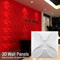 4pc 50x50cm 3d tile panel mold plaster wall 3d wall sticker living room wallpaper waterproof wall cloth ceiling bathroom kitchen