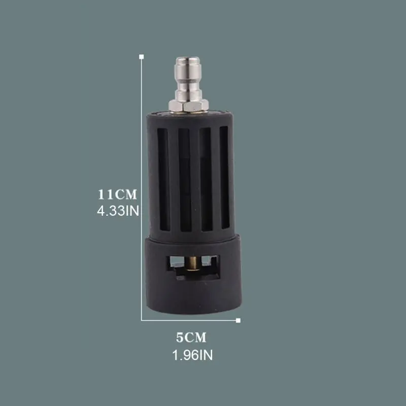 

Pressure Washer Conversion Adapter for Karcher K Series 1/4 Quick Connect Bayonet Connector Foam Pot Cleaning Lance