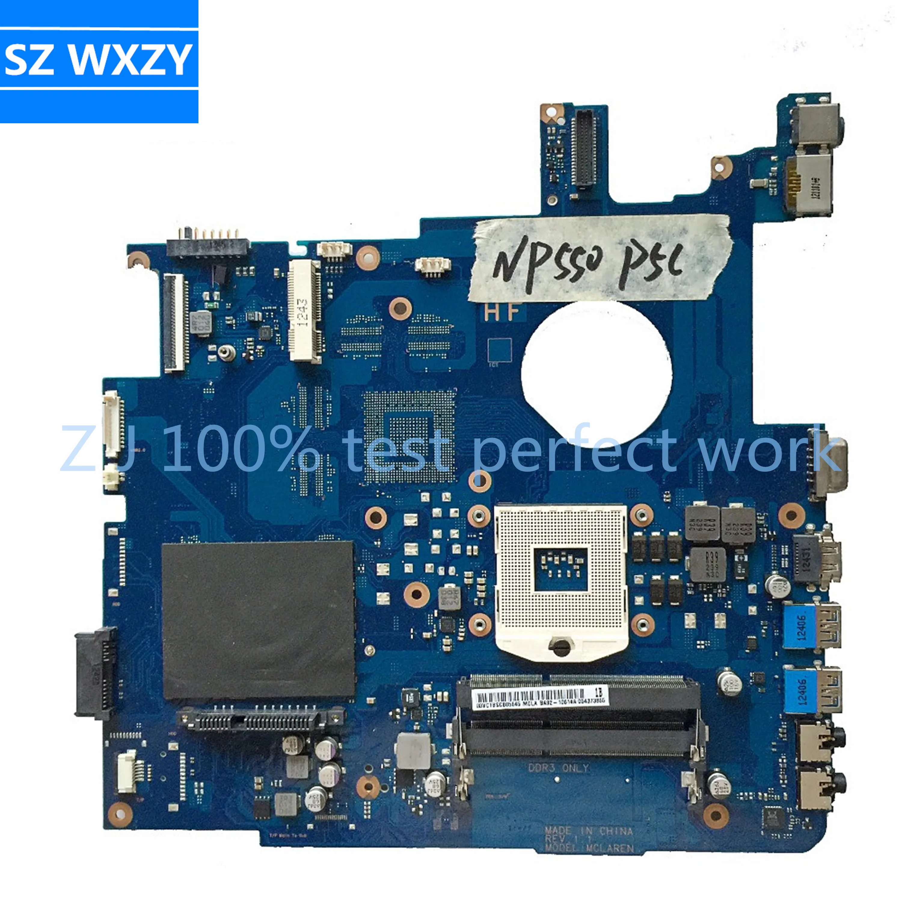 Для Samsung NP550P5C 550P5C Материнская плата ноутбука BA92 10614A BA41 01900A HM76 DDR3 100% тестирование