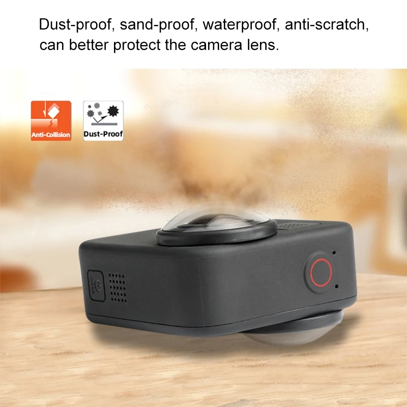 Акриловая Защитная крышка для объектива PULUZ экшн-камеры GoPro Max 2 шт. | Электроника