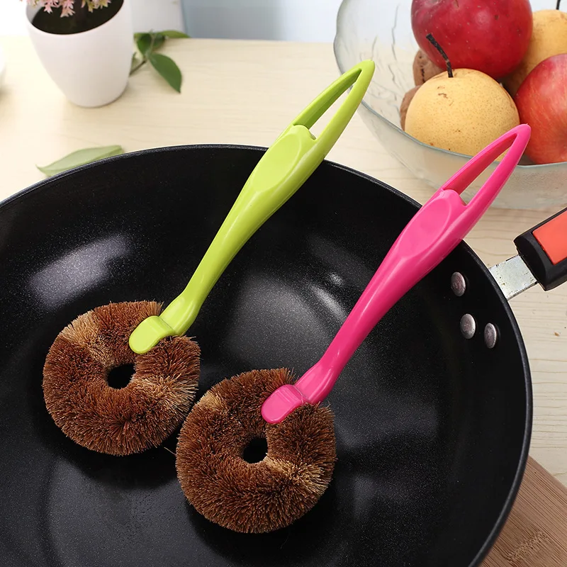 

Plant coconut palm non-stick oil brush dishwashing brush degreasing brush decontamination kitchen dishwashing