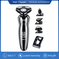 electric shaver 4d mens electric hair clipper usb rechargeable professional hair trimmer hair cutter for men adult razor