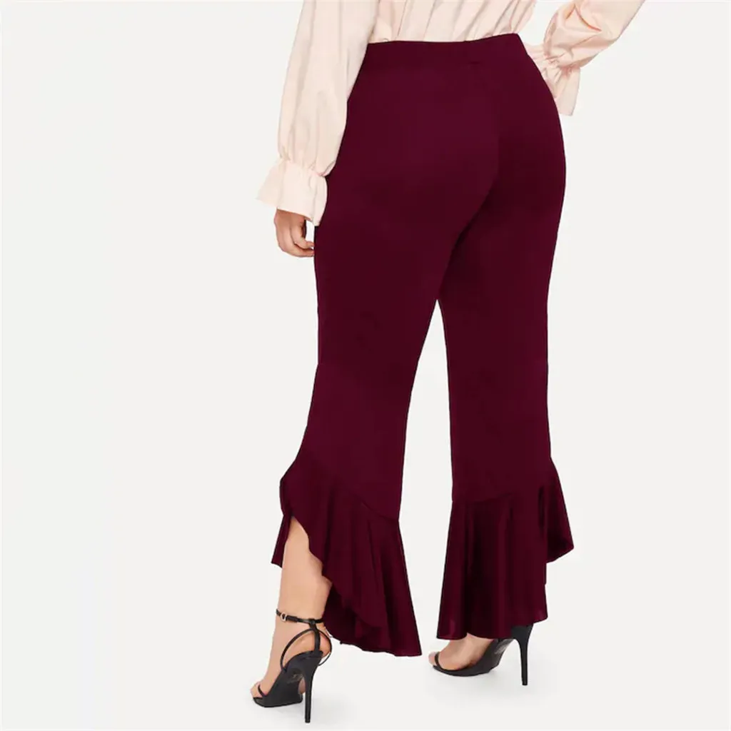 2019 mujer спортивные брюки женские осенние и зимние плюс размер Высокая талия тонкие