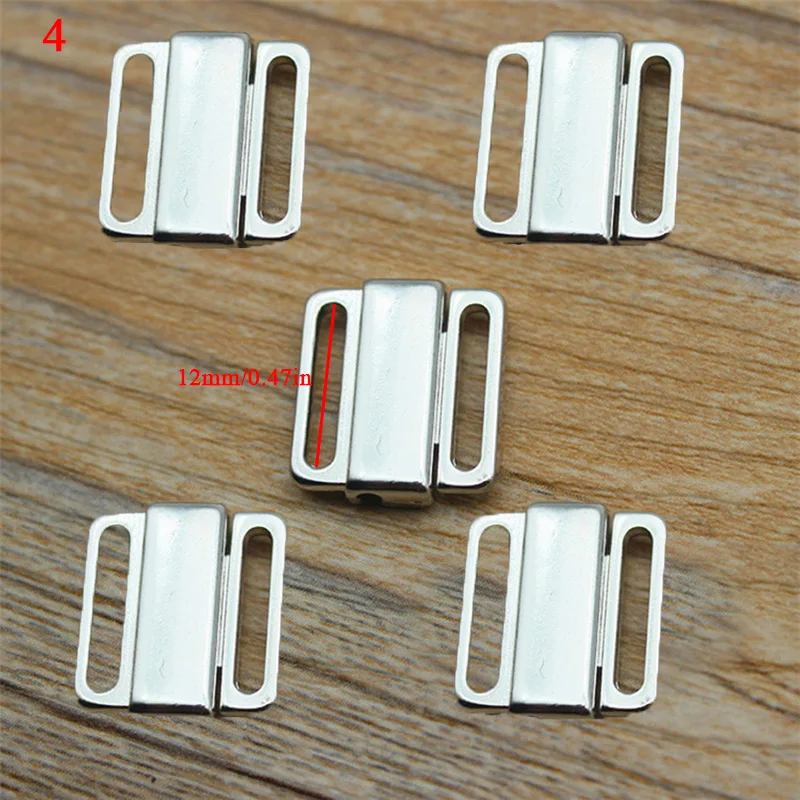 5 шт. металлические серебристые аксессуары для бюстгальтера | Женская одежда