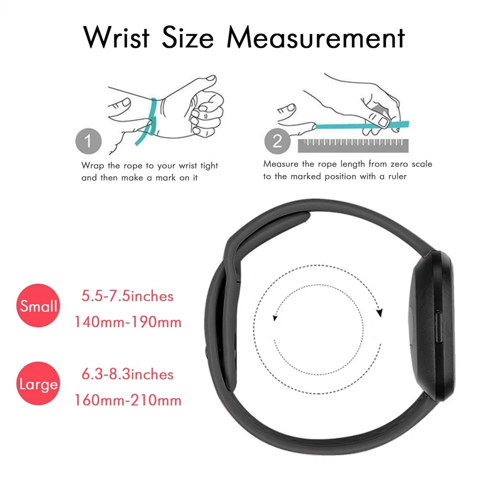 

Sport Watch Band for Fitbit Versa Classic Soft Silicone Wristbands Bracelet Smart Watch Replacement Strap For Fitbit Versa 2 1