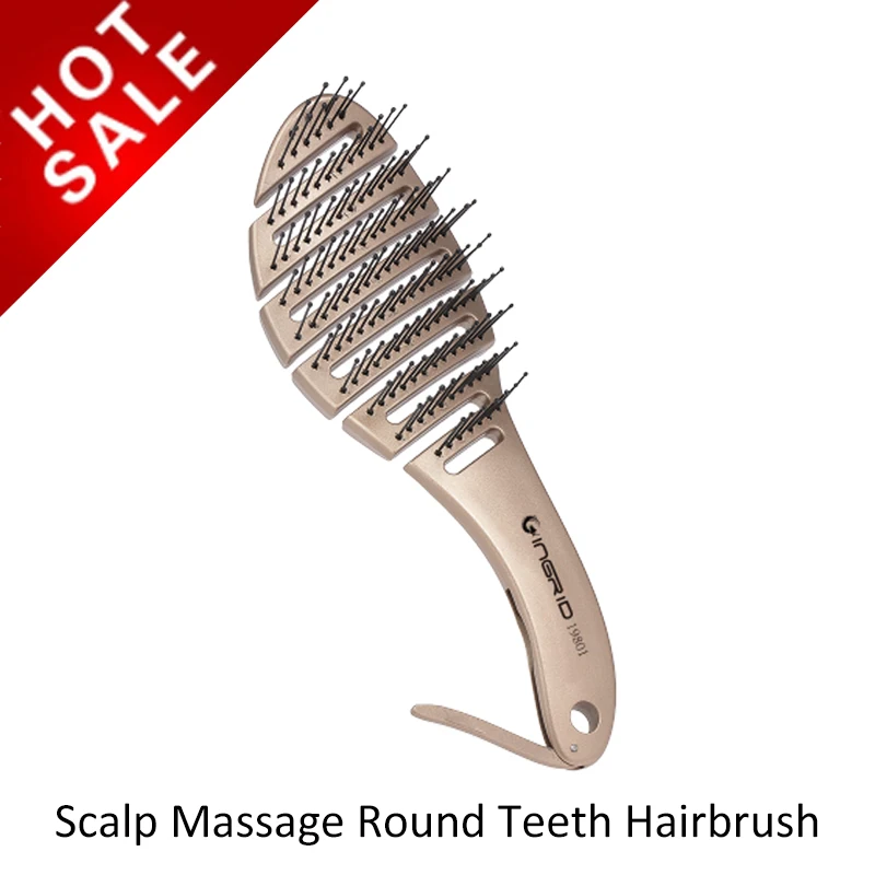 Щетка для массажа головы расческа волос круглая зубная щетка вьющихся прямых