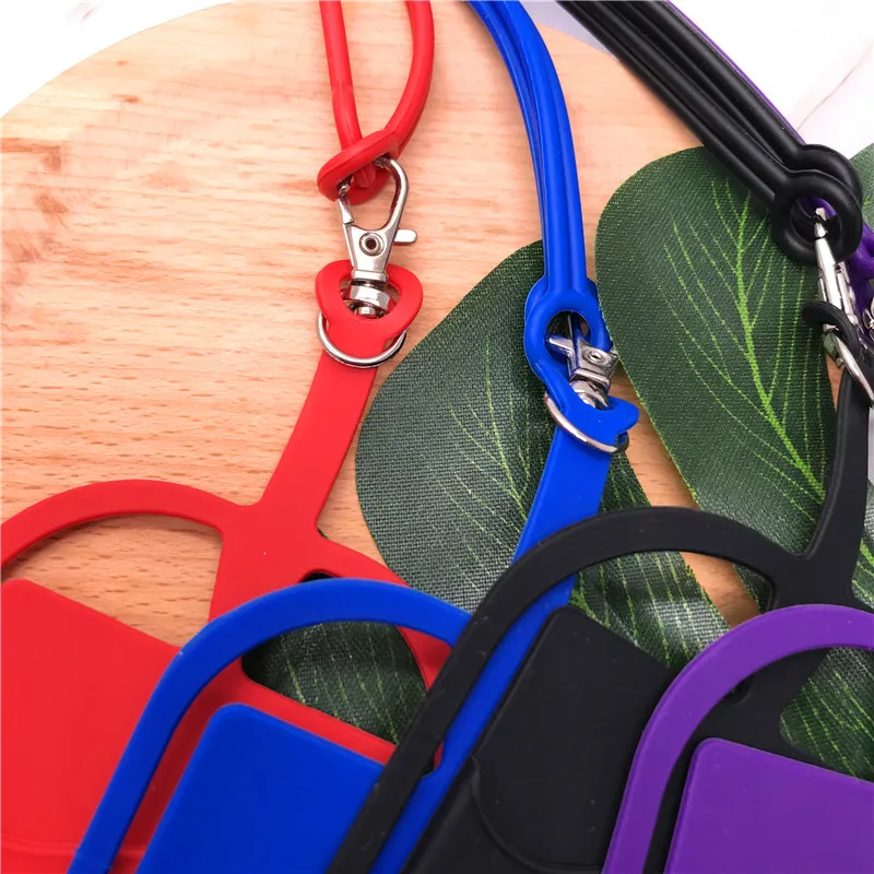 Niversal простота удобный сотовый телефон шейный ремешок ожерелье слинг силиконовый