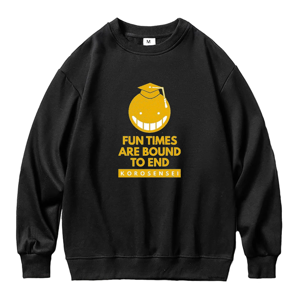 

Anime Assassination Classroom Hoodie Women Koro Sensei Hoodies Female Harajuku Manga Nagisa Hoody Crew Neck Pullover Sweatshirt