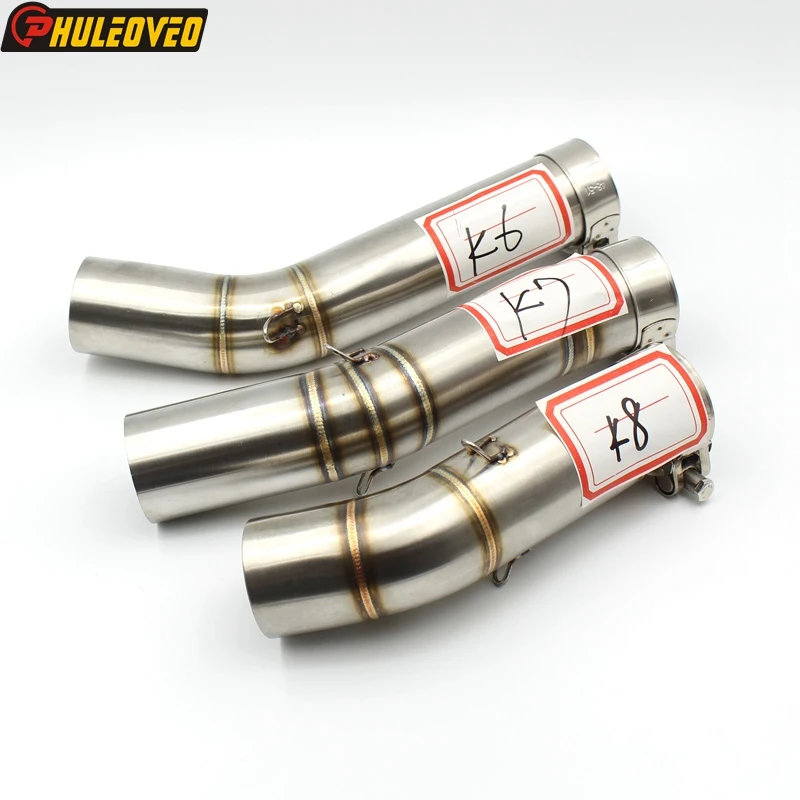 ID:48 мм/49 мм/46 мм для Suzuki K6 K7 K8 GSXR600 GSX R600 GSXR750 R750 2006 2008 CBF500 04 мотоцикл глушитель