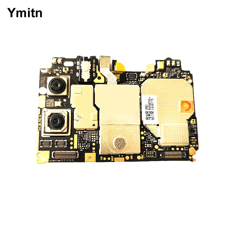 Разблокированная материнская плата Ymitn с микросхемами гибкий кабель для Xiaomi A2 Lite