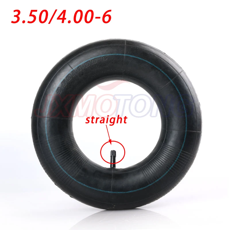 3.50/4.00-6 350/400-6 Inner Tube Tire Innertube Wheelbarrow Rubber Valve 6