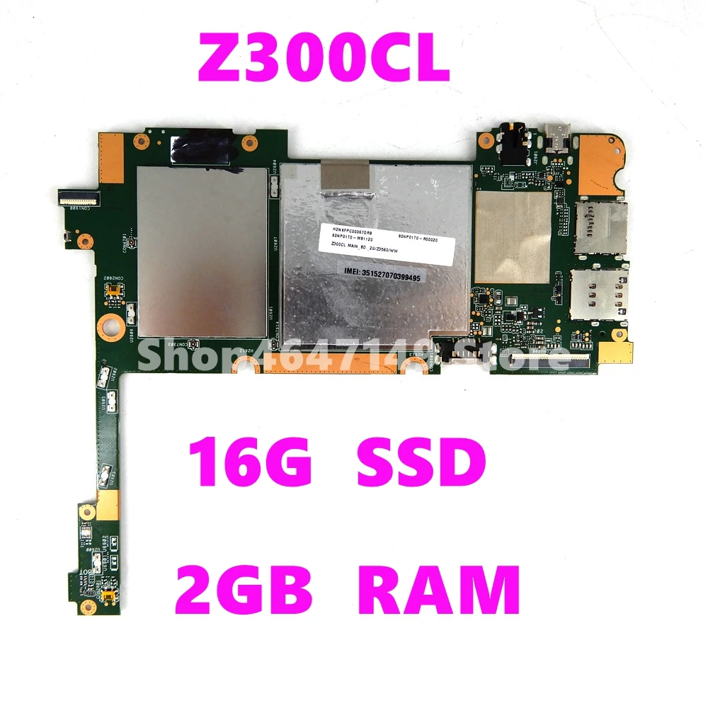 Z300CL 16 Гб SSD 2 RAM Z3560 материнская плата REV 1 для ASUS ноутбука Z200CL 100% протестированная |