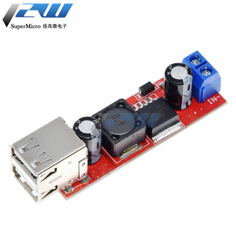 Понижающий модуль преобразователя для автомобильного зарядного устройства с