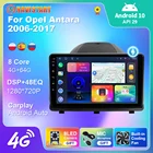 Автомобильный радиоприемник для Opel Antara 2006-2017, экран стерео, мультимедийный GPS-навигатор, 4G Carplay, Wi-Fi, Android плеер, автомобильная задняя камера, CD