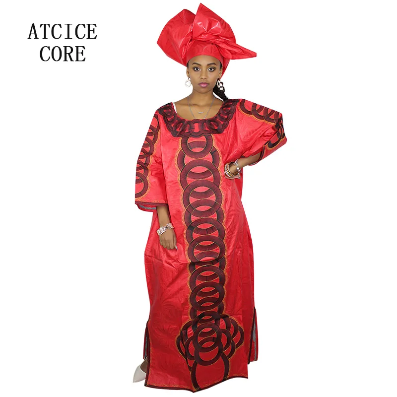 Африканские платья для женщин коллекция 2018 года Африканский базин богатый