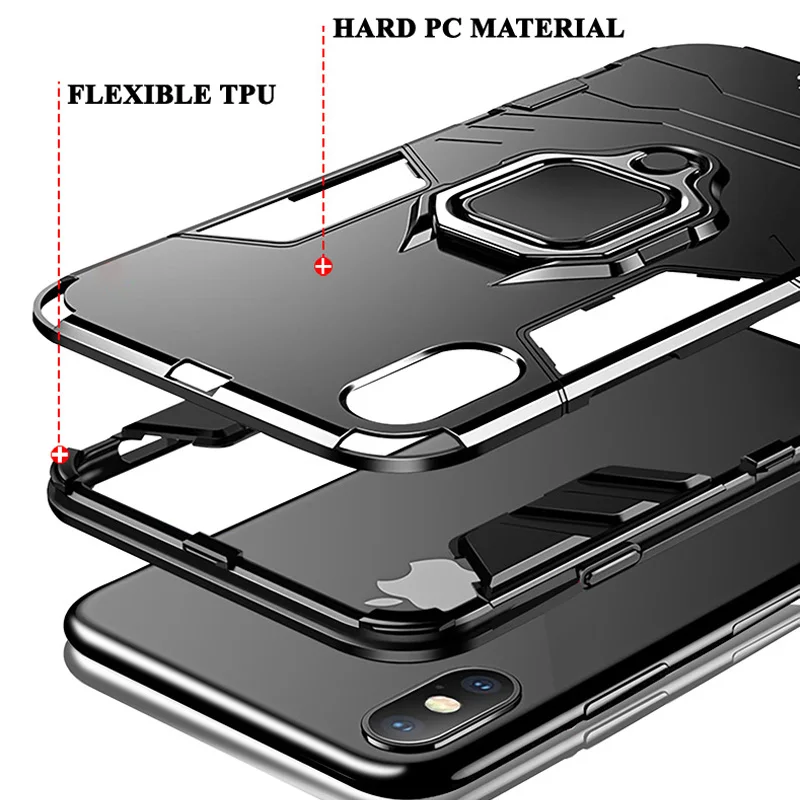 Чехол для iPhone 6 6S 7 8 Plus SE 2020 мягкий ударопрочный чехол из ТПУ 11 Pro XS Max XR X магнитные