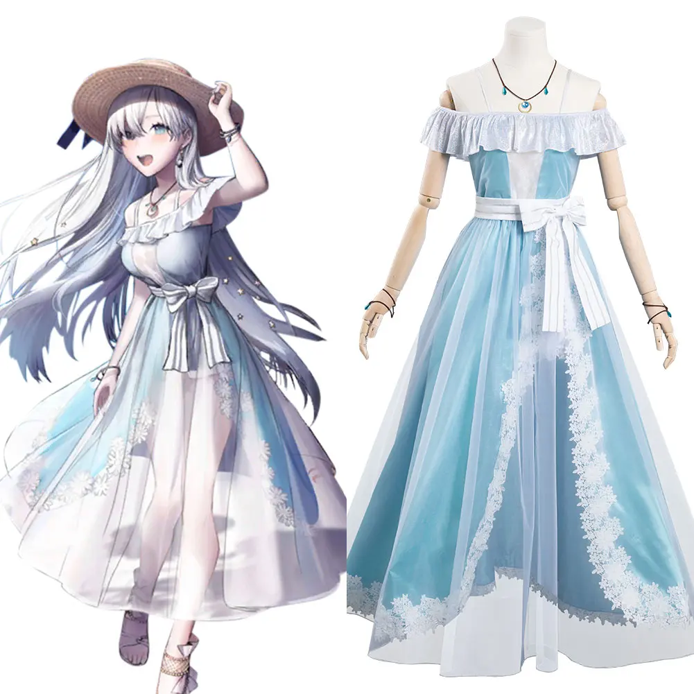 

Fate Grand Order Anastasia Nikolaevna Romanova Cosplay Costume Halloween Carnival Dress Suit