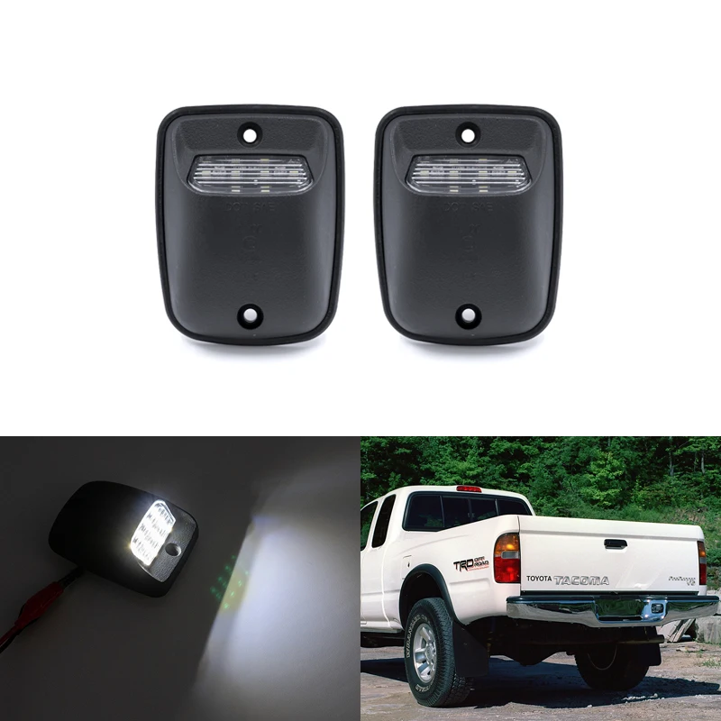 

2x подходит для Toyota Tacoma 1995 1996 1997 1998 1999 2000 2001 2002 2003 2004 Белый SMD, CAN-шина, светодиод Подсветка регистрационного номера лампы