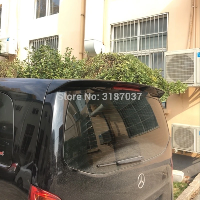 Для benz vito V CLASS2016 2018 праймер пластиковый Неокрашенный задний спойлер на крыло