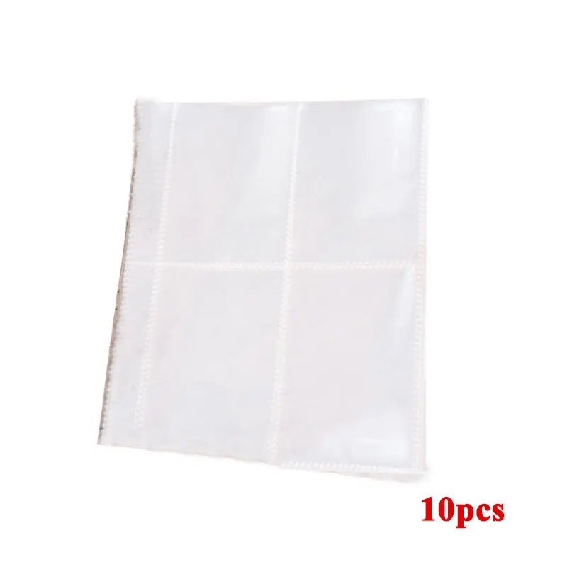 PVC Photo Album Pages Transparent Card Sleeves Storage Holder Home Portable 2021 | Дом и сад