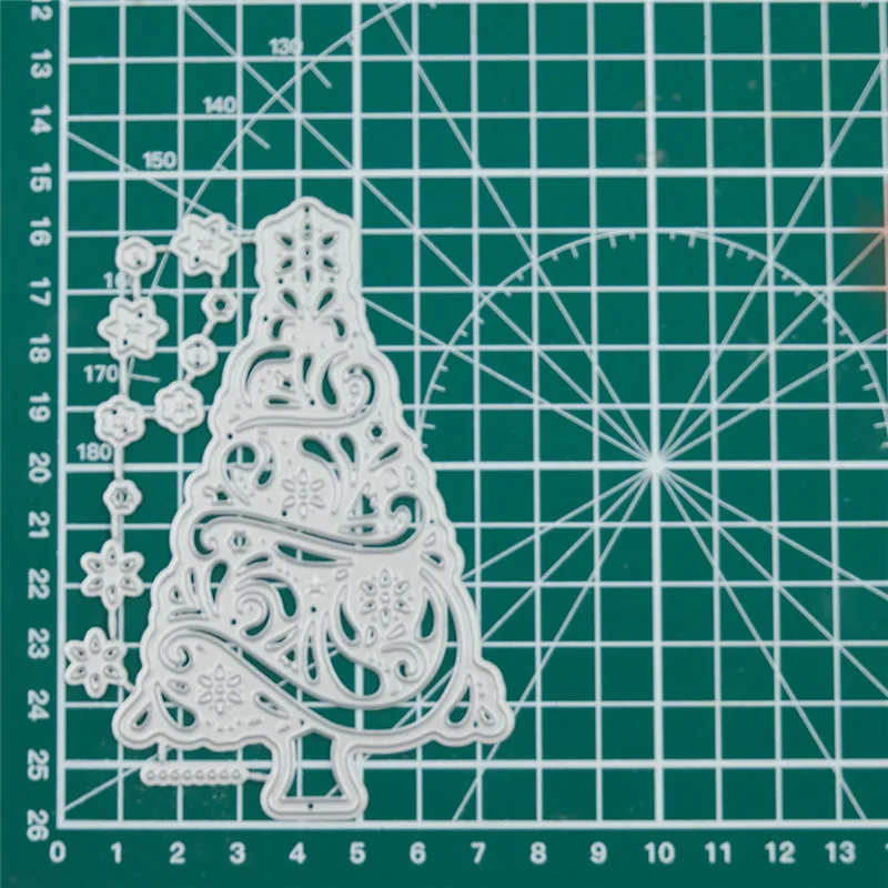 Kokorosa штампы для рождественской елки металлические вырубки изготовления карт