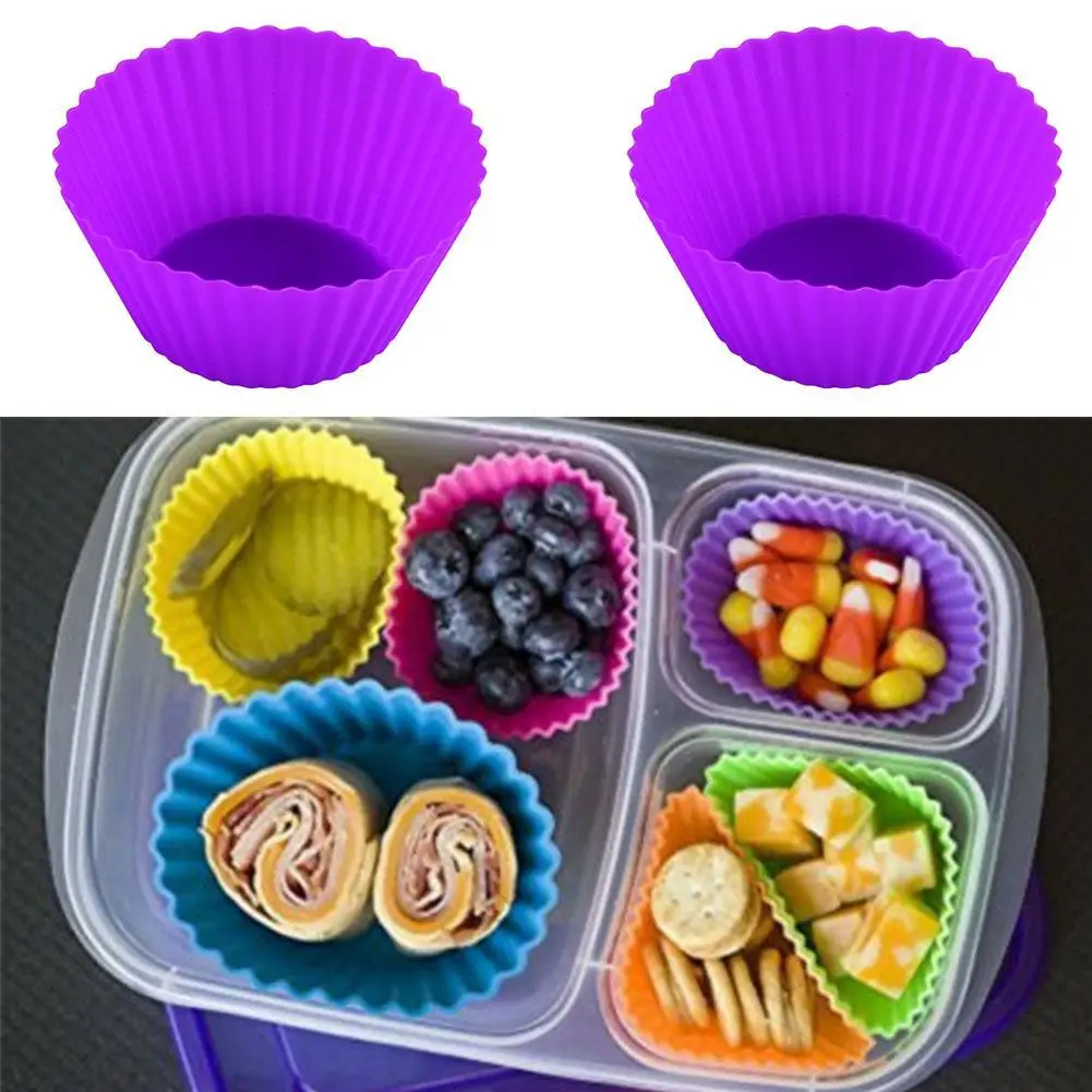 

1pcs Muffin Cup For Kitchen Silicone Cupcake Cup Bakeware Cupcake Mold Cupcake Round Muffin Baking Cup Cup Silicone I0Z0