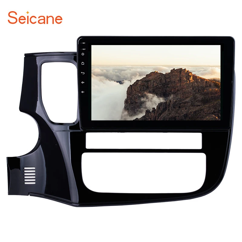 Seicane Navi 10 1 &quotHD 2Din Android8.1 автомобильный Авторадио плеер для Mitsubishi OUTLANDER 2014 2015 2016 2017