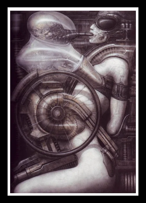 Идеальный постер JL и принты Hr Giger Li II инопланетянин ужас Искусство ретро живопись