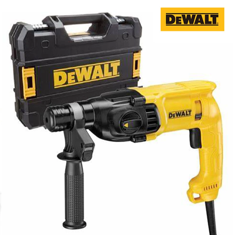 

Dewalt электрическая Ударная дрель 220 В переменного тока D25032KA, 2-функциональный вращающийся молоток, мощная промышленная Ударная дрель, инжене...