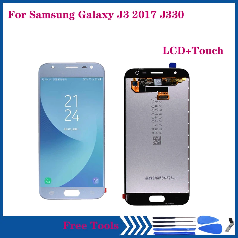 5 0 For Samsung Galaxy J3 17 J330 J3 Pro J330fn Sm J330f Lcd Display Glass Panel Touch Screen Digitizer Assembly Repair Kit Buy At The Price Of 25 97 In Aliexpress Com Imall Com