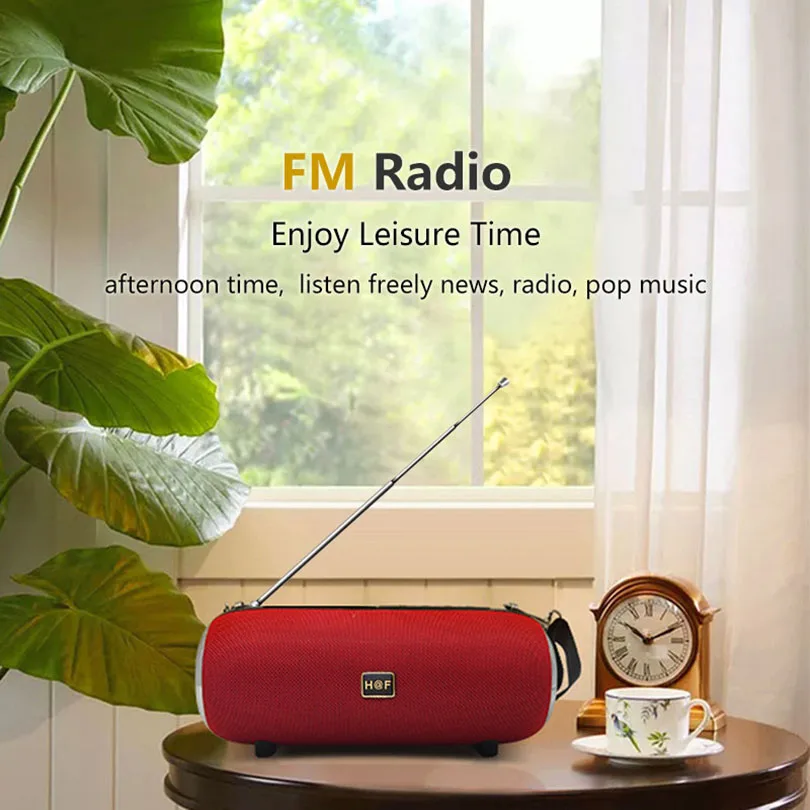 Мощная портативная стереоколонка Bluetooth-колонка AUX TF USB MP3 музыкальный центр -