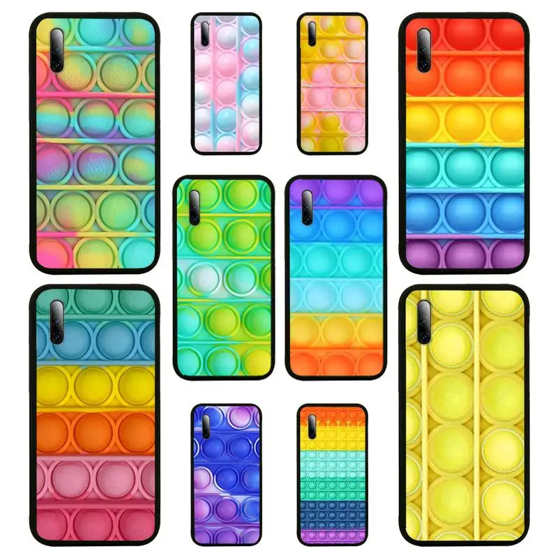 

Bubble Fidget Reliver Stress Antistress picture Phone Case for Xiaomi mi 11 ultra 10t A1 A2 I6 5x smart 8 9 SE 8 LITE MAX2 Funda