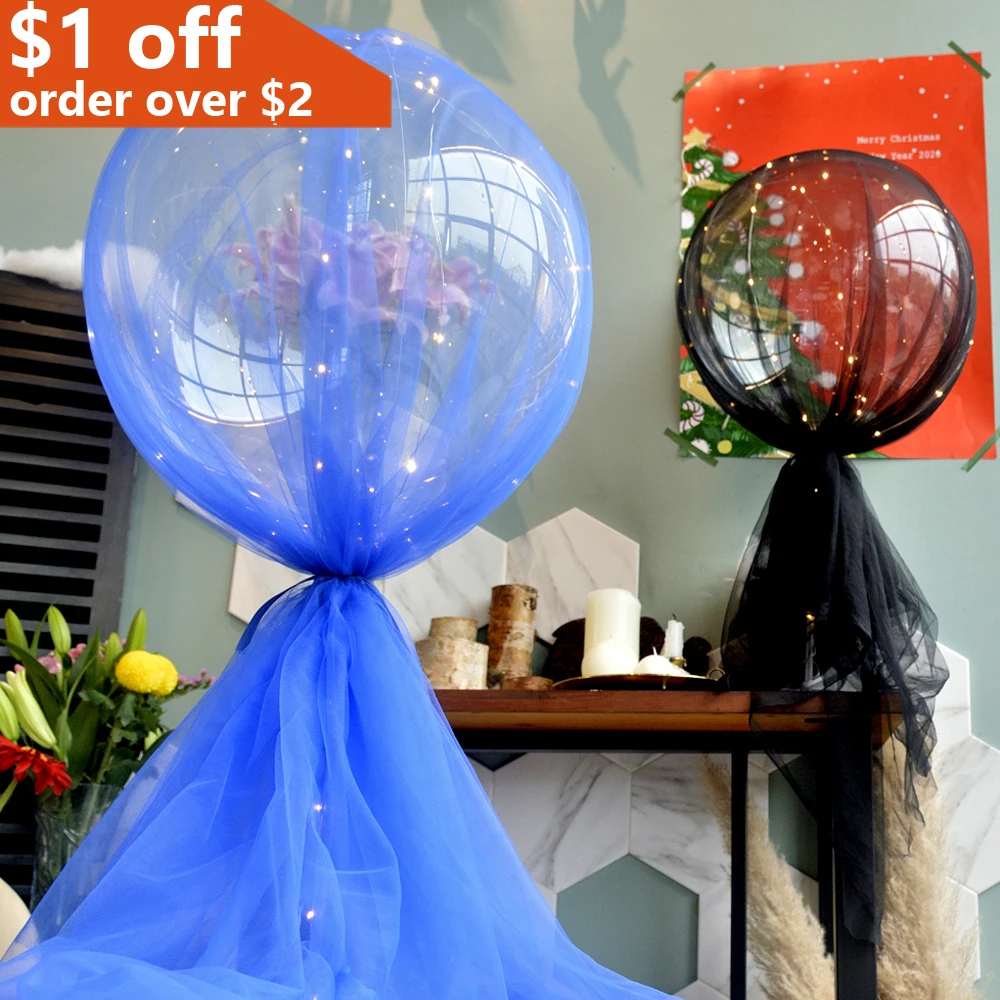 Набор из 18 &quotпузырь воздушный шар светодиодный светильник и швейцарский пряжи