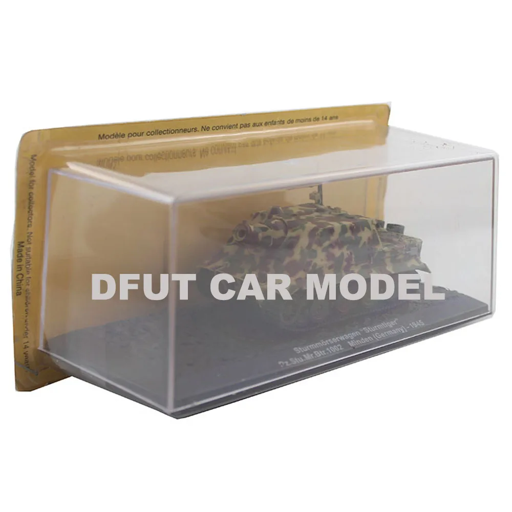 

1:72 Alloy Toy Vehicles World War II Sturmtiger Car Model Of Children's Toy Car Original Authorized Authentic Kids Toys