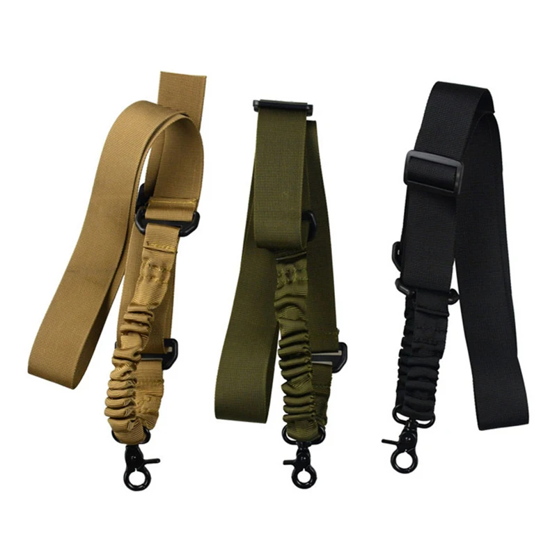

Military Tactical Airsoft Single Point Bungee Rifle Sling Gun Strap Belt Multifunctional Gun Rope Hunting Shooting Accessories