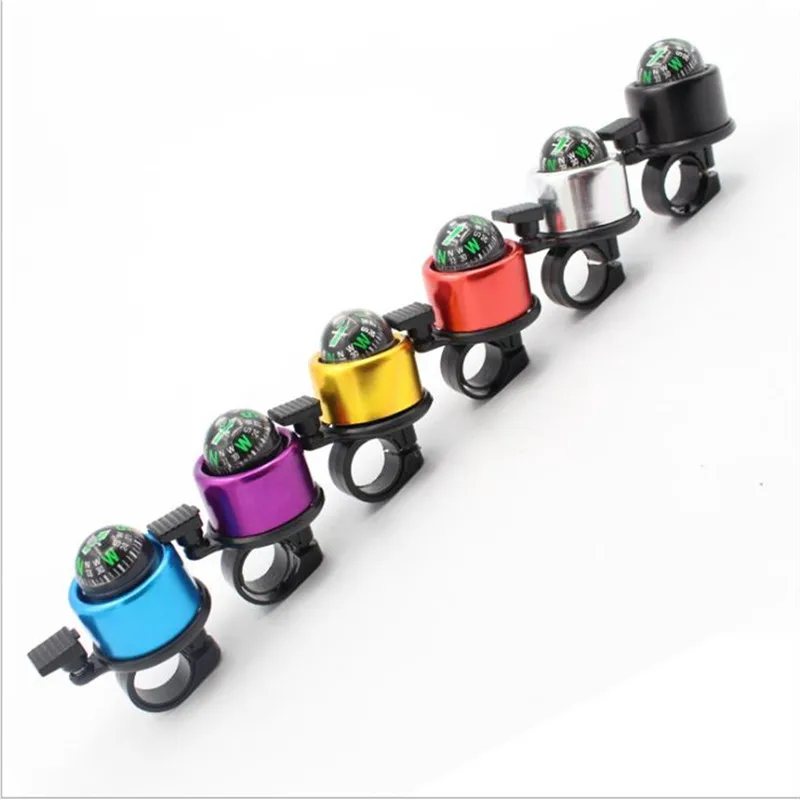 Мини Компас велосипедный Звонок спортивный руль кольцо с компасом вниз клаксон