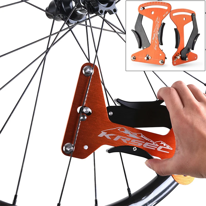 

Bike Spoke Tension CNC spoke wrench Adjuster Repair Tools For MTB Wheel Round/Flat spokes Tensiometer Cycling parts