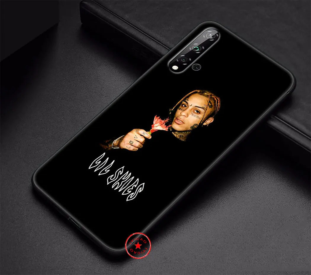 Мягкий силиконовый чехол IYICAO Lil Skies Rapper для Honor View 20 8C 8X8 9 10 Lite 6A 7C 7X 7A 9X20 Pro Note |