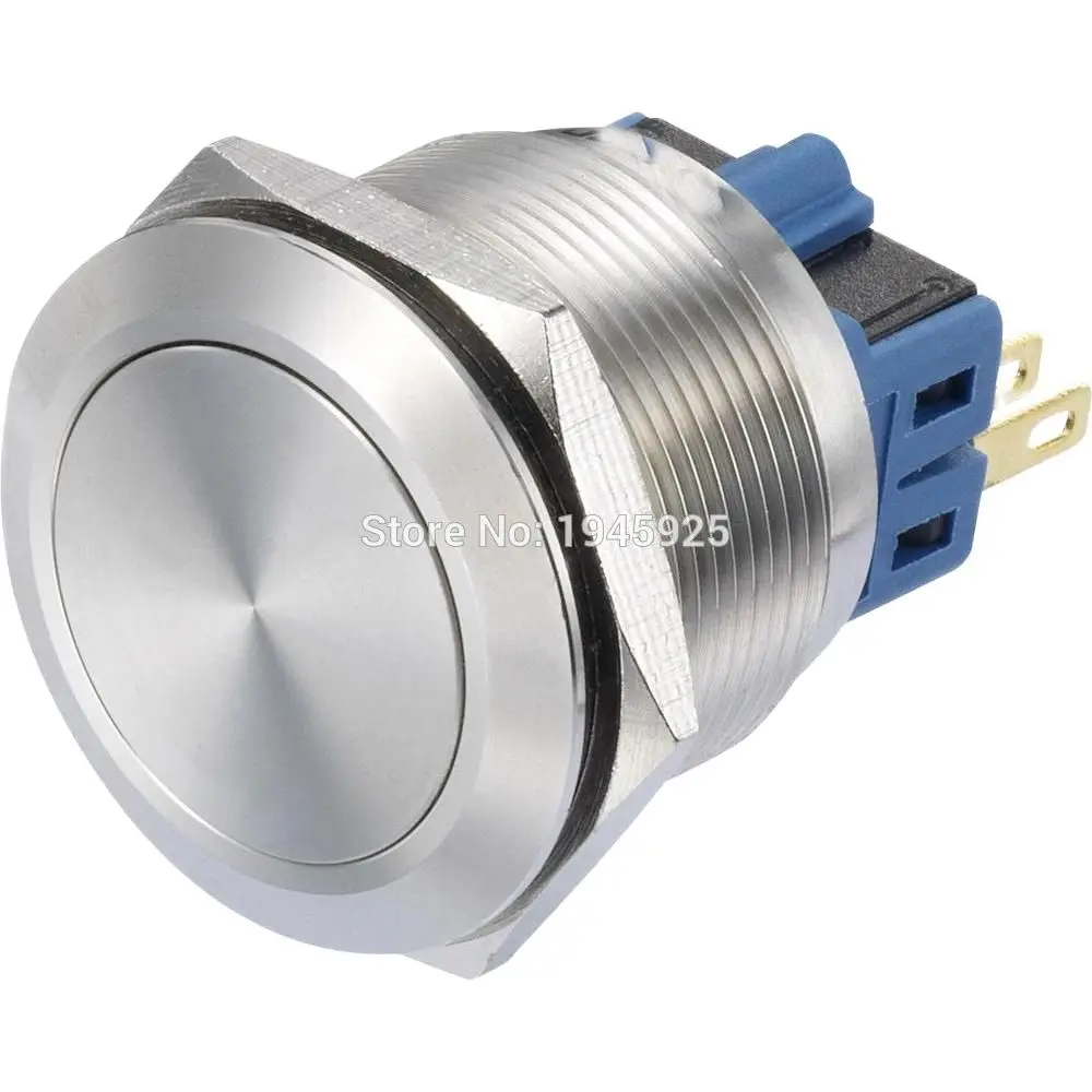 

25mm Waterproof Self-locking Latching PushButton Electric Switch