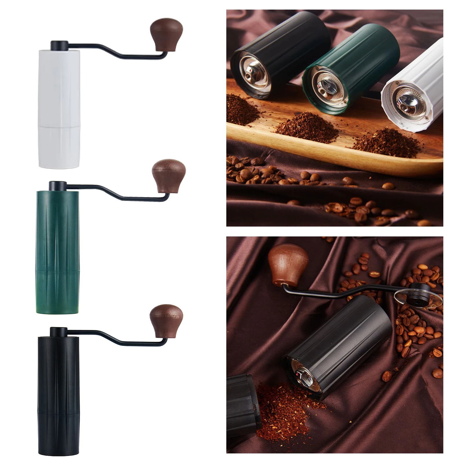 

Manual Coffee Grinder Hand Coffee Bean Grinder for Precision Brewing, Coarseness Adjustable