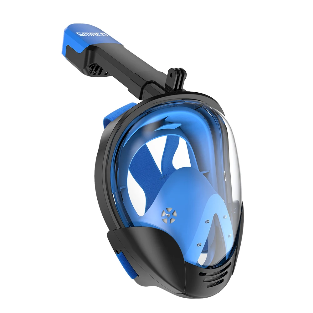 Маска для дайвинга незапотевающая маска подводного плавания на все лицо с