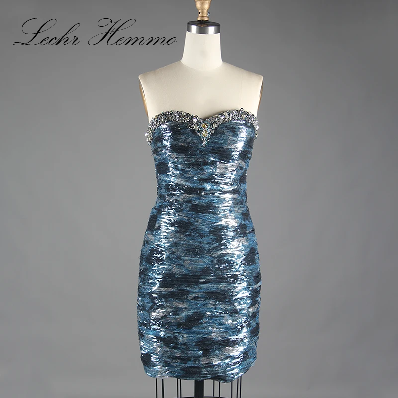 

Sparkle Short Homecoming Dresses 2020 Sexy plus size Embroidery Crisscross Glitter Shiny vestido curto Sequin Cocktail Gown