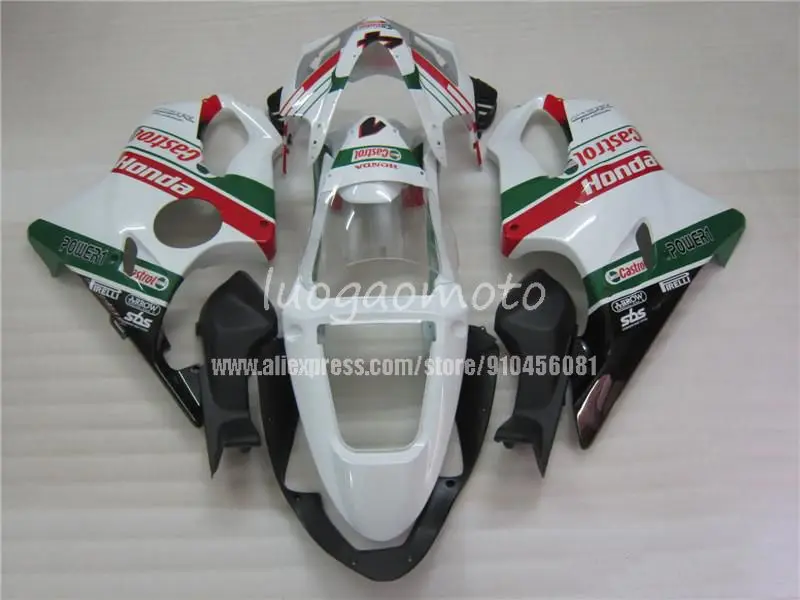 

Обтекатели HONDA CBR600F4i 01 02 03, комплект обтекателей для CBR600 F4i 2001 2002 2003, Кузов мотоцикла #8U7H2, белый корпус