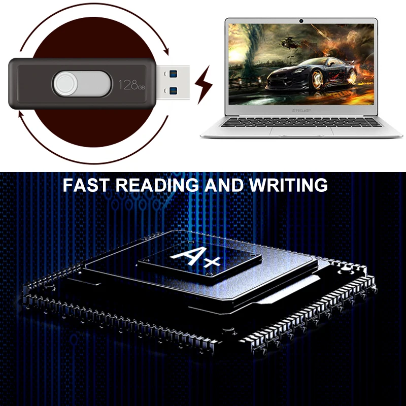 Флеш-накопитель 64 Гб USB 3 0 32 128 ГБ для Macbook PC флеш-накопитель Бесплатная доставка |