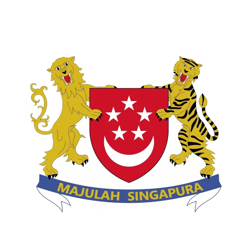

Interest Singapore Flag Car Sticker Accessories Car Styling Decal Vinyl Car Window Cover Scratches Waterproof PVC 13cm*10cm