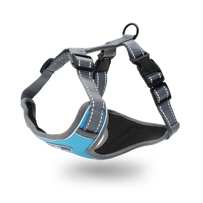Собачья шлейка-жилетка Регулируемые мягкие с воздухопроницаемой сеткой